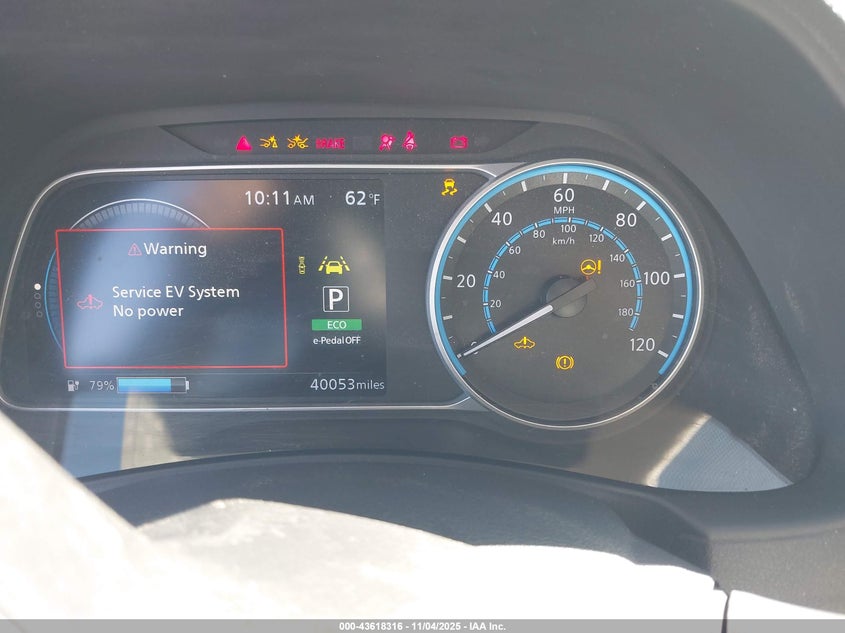 2022 Nissan Leaf Sv 40 Kwh VIN: 1N4AZ1CV8NC555197 Lot: 43618316