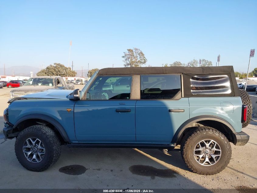 2023 Ford Bronco Badlands VIN: 1FMEE5DP0PLB11292 Lot: 43618330