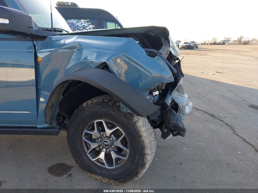 2023 Ford Bronco Badlands VIN: 1FMEE5DP0PLB11292 Lot: 43618330