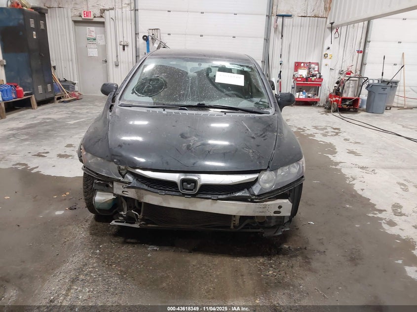 2009 Honda Civic Lx VIN: 19XFA16589E023966 Lot: 43618349