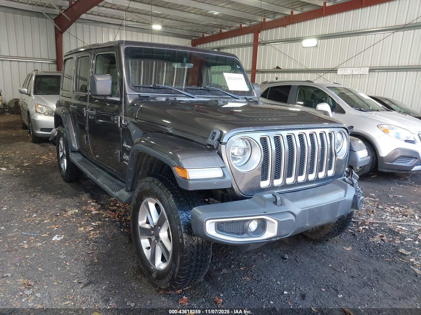 2020 JEEP WRANGLER UNLIMITED SAHARA 4X4 - 1C4HJXEG6LW120854