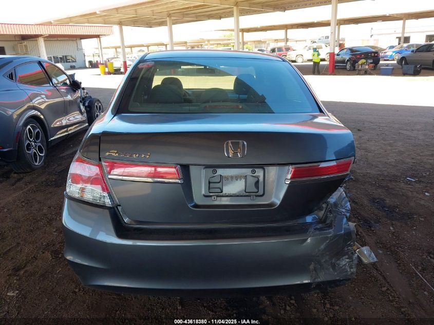 2012 Honda Accord 2.4 Lx VIN: 01HGCP2F34CA01588 Lot: 43618380