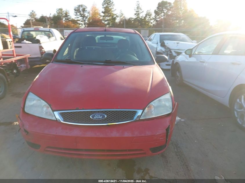 2006 Ford Focus Zx4 VIN: 1FAFP34N76W236640 Lot: 43618421