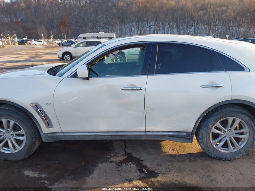2017 Infiniti Qx70 VIN: JN8CS1MW9HM411787 Lot: 43618504