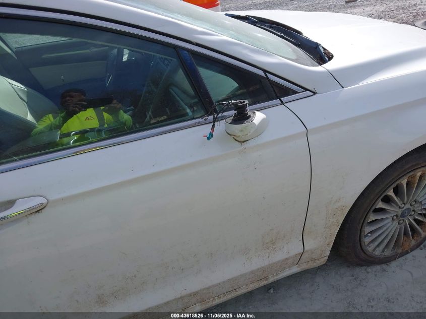 2016 Ford Fusion Titanium VIN: 3FA6P0K90GR400447 Lot: 43618526