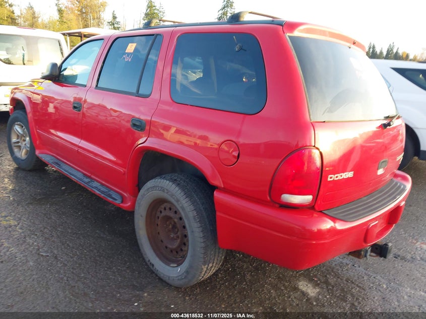 1D8HS78Z43F506880 2003 DODGE DURANGO photo no. 3