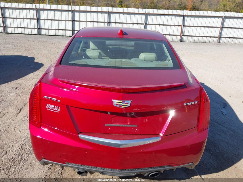 2016 CADILLAC ATS LUXURY COLLECTION - 1G6AH5RX6G0193486