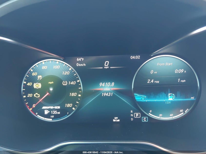 2022 MERCEDES-BENZ AMG GLC 43 4MATIC W1N0G6EB2NG119880