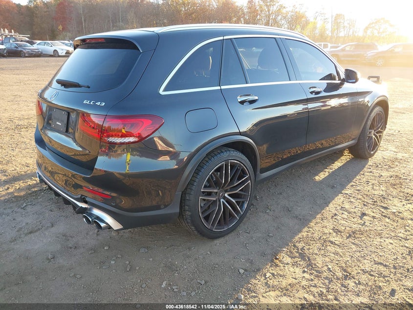 2022 MERCEDES-BENZ AMG GLC 43 4MATIC W1N0G6EB2NG119880