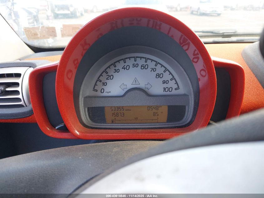 2008 Smart Fortwo Passion VIN: WMEEK31X78K190443 Lot: 43618546