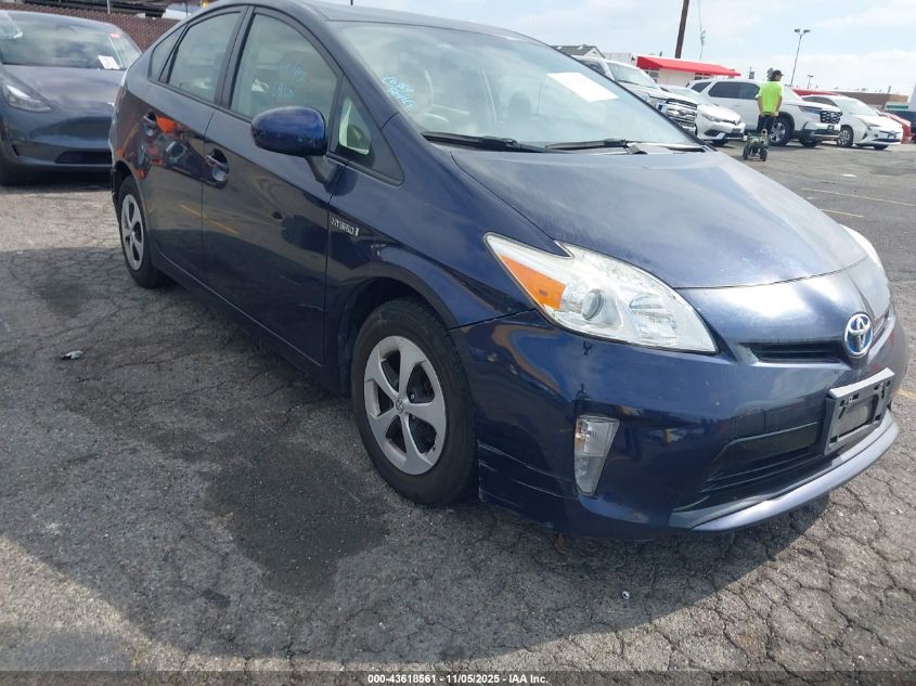 2014 Toyota Prius Two VIN: JTDKN3DU3E0374764 Lot: 43618561