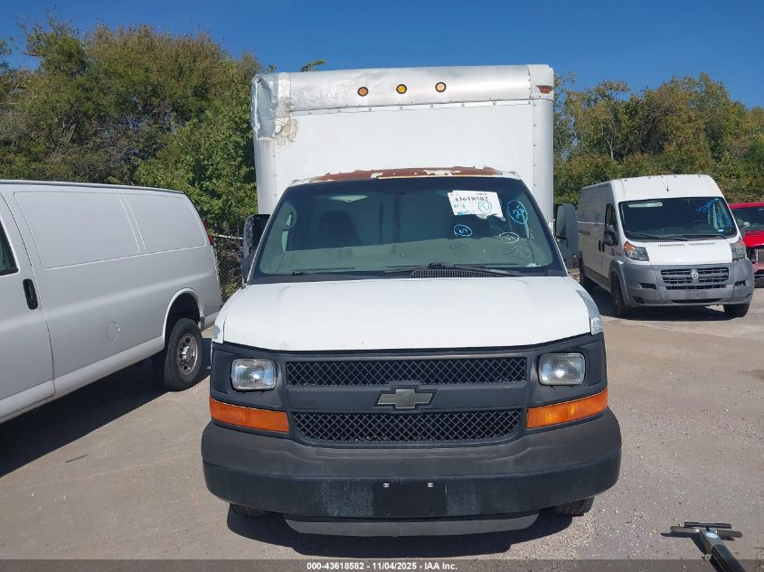 2008 Chevrolet Express Cutaway Work Van VIN: 1GBHG31C381158450 Lot: 43618582