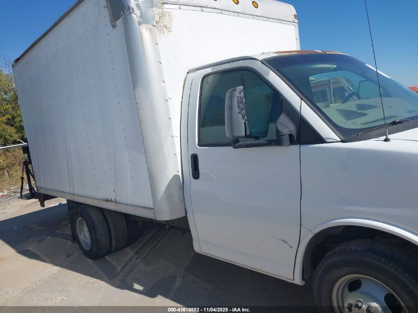 2008 Chevrolet Express Cutaway Work Van VIN: 1GBHG31C381158450 Lot: 43618582