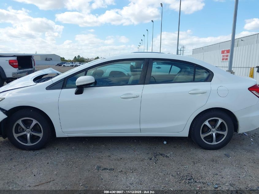 2015 Honda Civic Se VIN: 19XFB2F71FE053018 Lot: 43618607