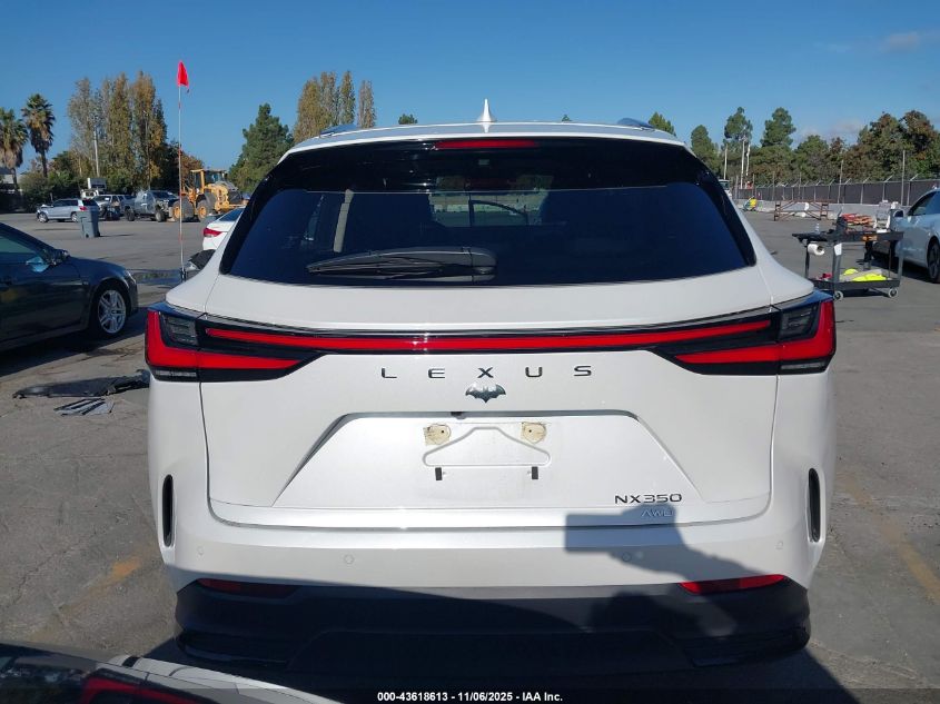 2025 Lexus Nx 350 Premium VIN: JTJGGCEZ0S5011537 Lot: 43618613
