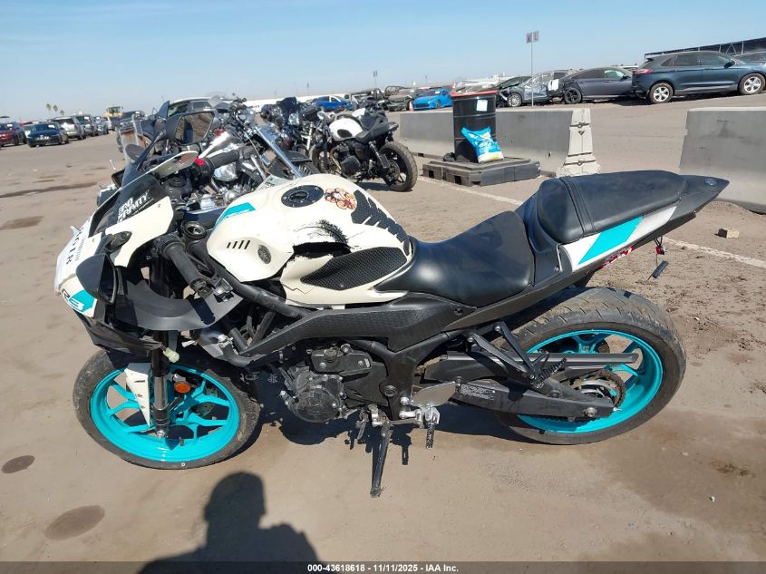 2024 Yamaha Yzfr3 A VIN: MH3RH18Y1RK014332 Lot: 43618618