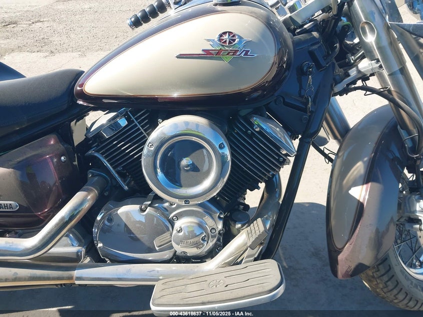 2000 Yamaha Xvs1100 VIN: JYAVP11E7YA006882 Lot: 43618637