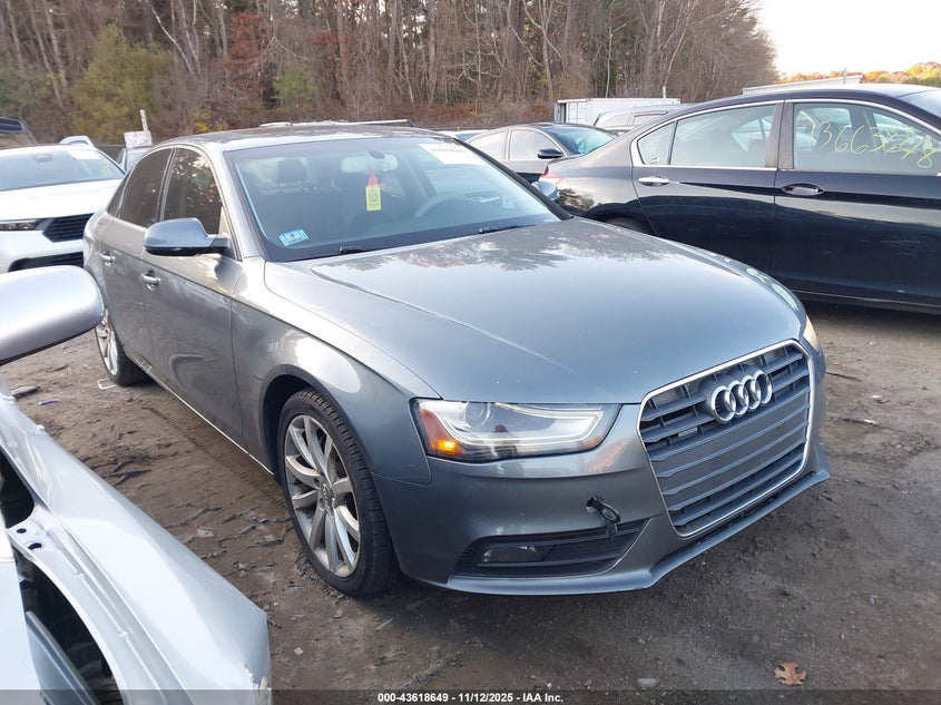2013 AUDI A4 2.0T PREMIUM - WAUFFAFL1DN047012