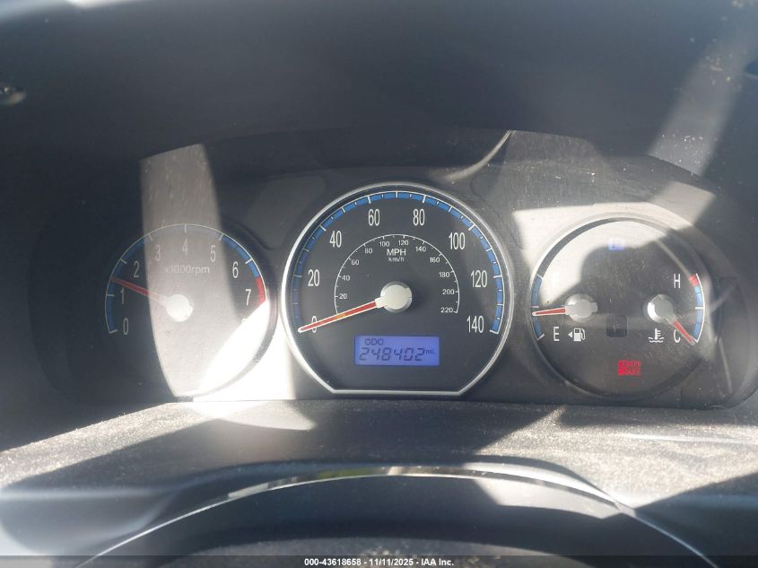 2008 Hyundai Santa Fe Gls VIN: 5NMSG13D18H194364 Lot: 43618658