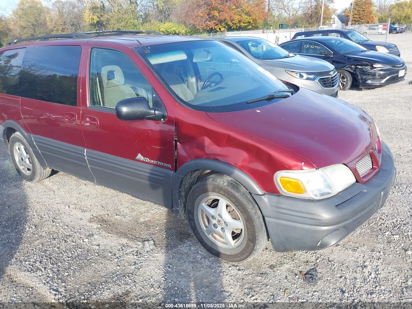 2000 Pontiac Montana M16 VIN: 1GMDX13E4YD365128 Lot: 43618699