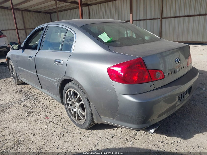 JNKCV51EX6M511091 2006 INFINITI G photo no. 3