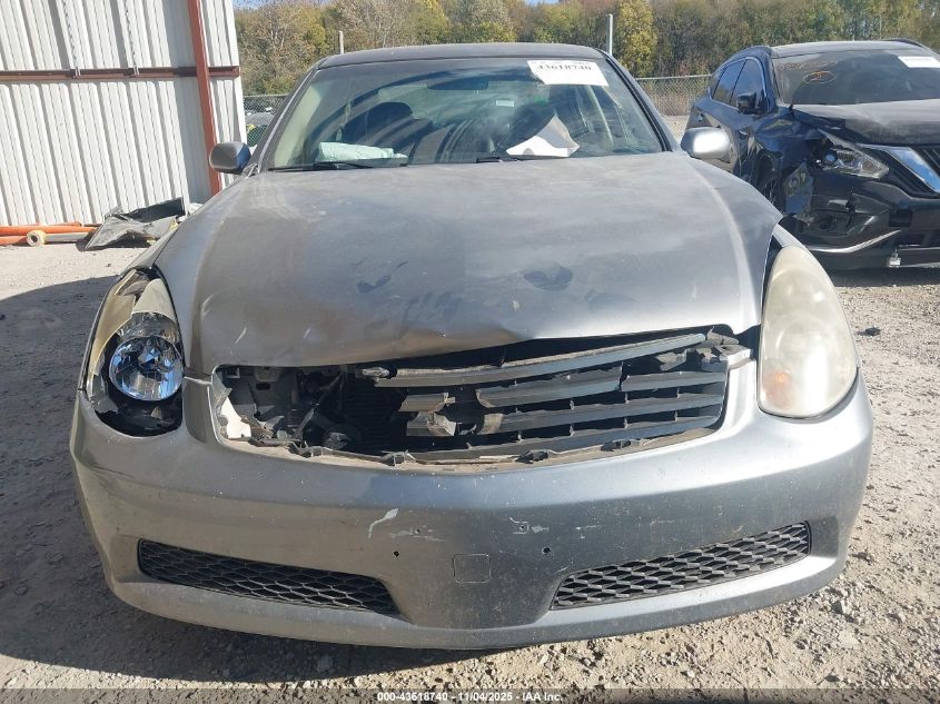 2006 Infiniti G35 VIN: JNKCV51EX6M511091 Lot: 43618740