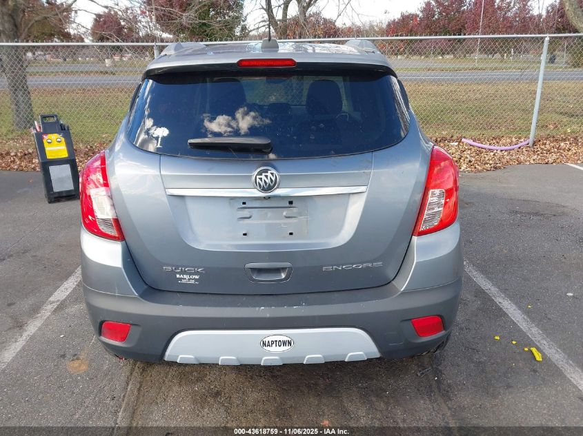 2015 Buick Encore Leather VIN: KL4CJCSB7FB193281 Lot: 43618759