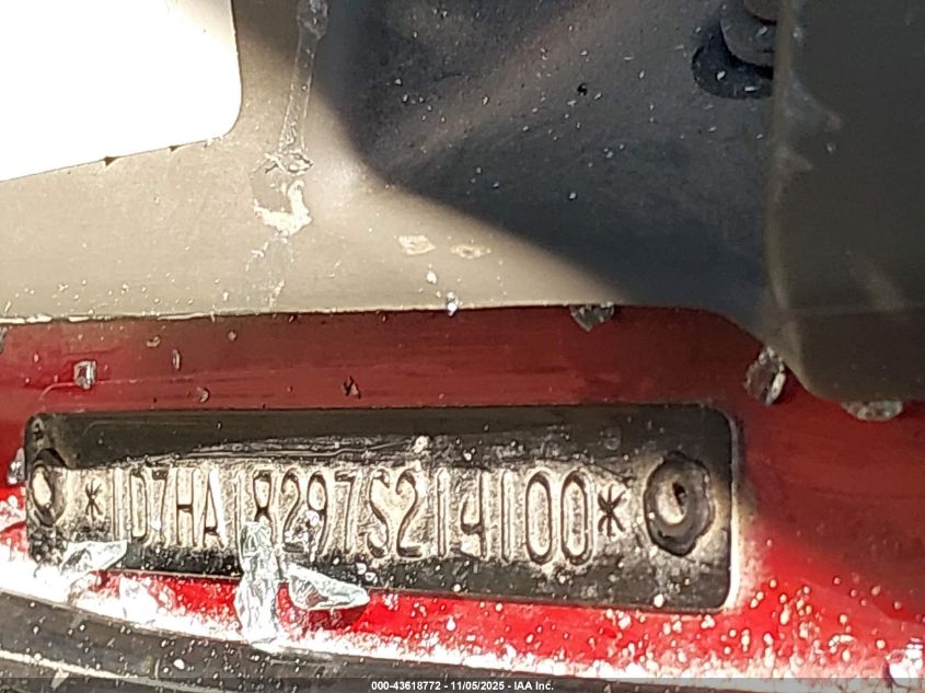 2007 Dodge Ram 1500 Slt VIN: 1D7HA18297S214100 Lot: 43618772