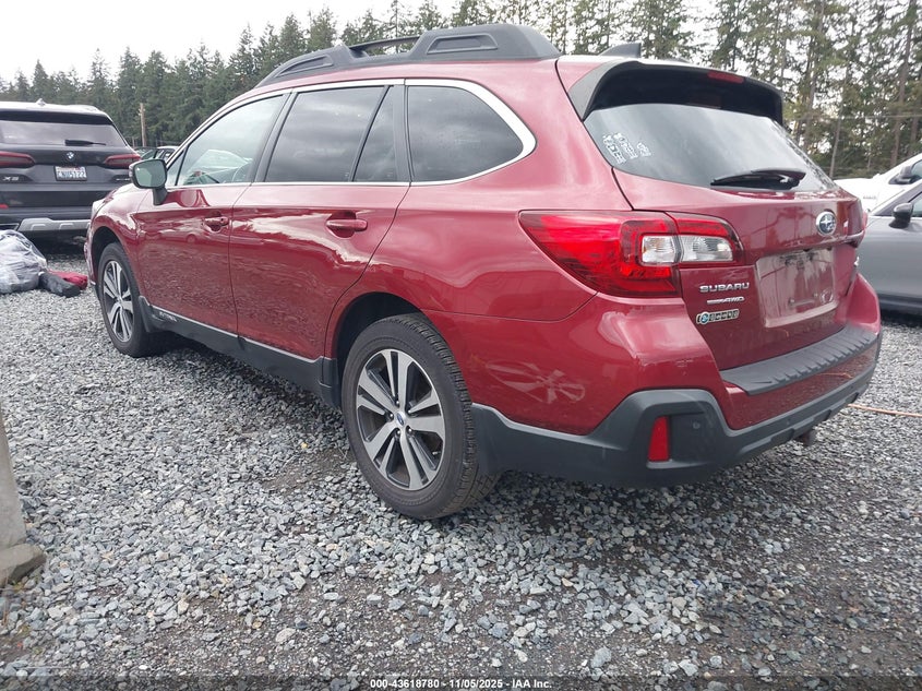 2018 SUBARU OUTBACK 2.5I LIMITED 4S4BSANC8J3249072