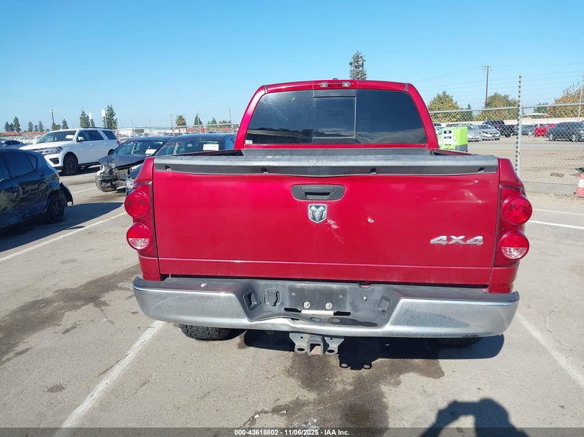 2008 Dodge Ram 1500 Slt VIN: 1D7HU18208J105698 Lot: 43618802