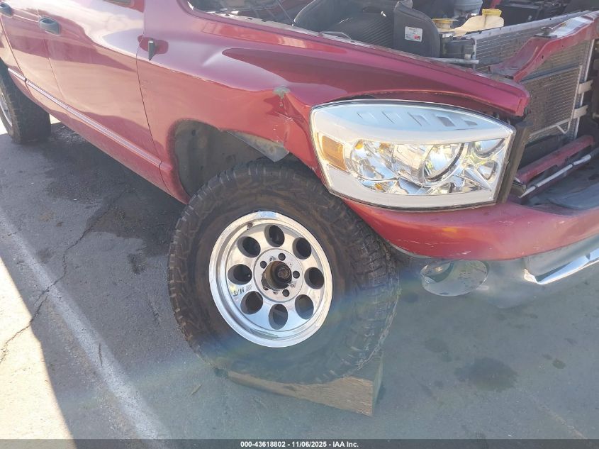 2008 Dodge Ram 1500 Slt VIN: 1D7HU18208J105698 Lot: 43618802