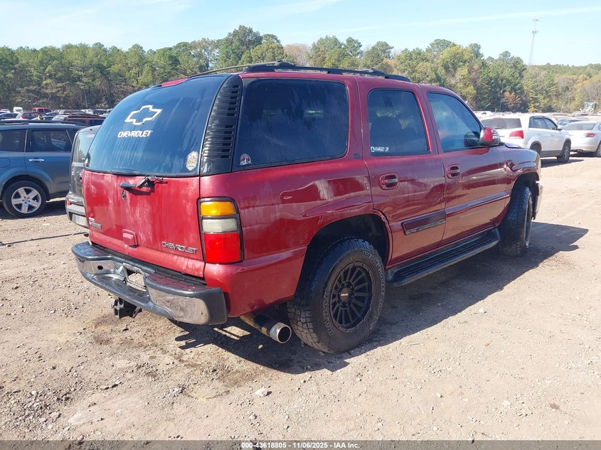 1GNEC13Z44J314626 2004 CHEVROLET TAHOE photo no. 4