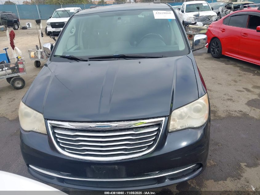 2013 Chrysler Town & Country Limited VIN: 2C4RC1GG4DR777459 Lot: 43618860