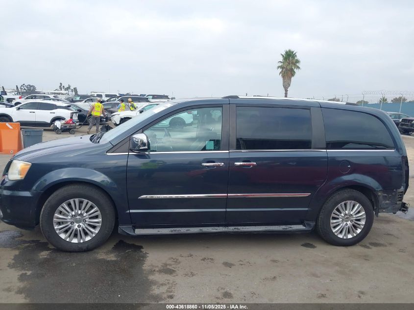 2013 Chrysler Town & Country Limited VIN: 2C4RC1GG4DR777459 Lot: 43618860