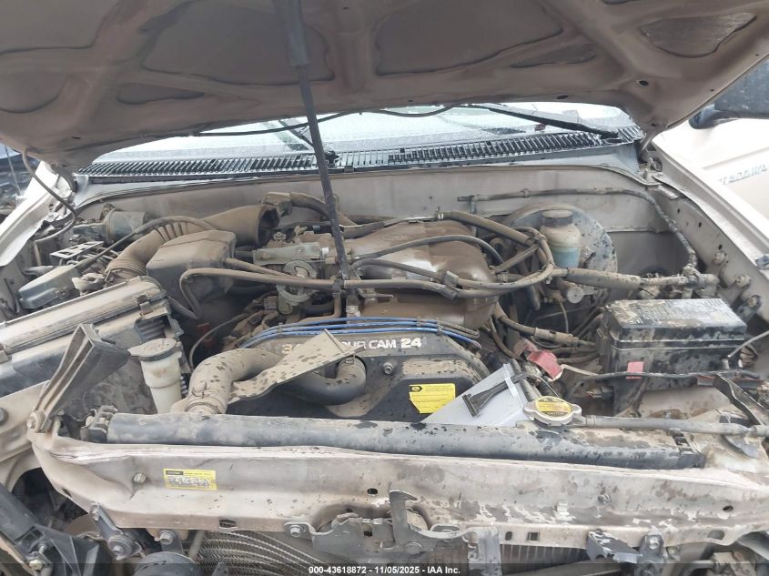 2002 Toyota Tacoma Base V6 VIN: 5TEHN72N12Z891893 Lot: 43618872