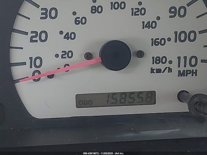 2002 Toyota Tacoma Base V6 VIN: 5TEHN72N12Z891893 Lot: 43618872