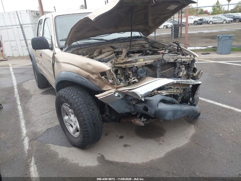 2002 Toyota Tacoma Base V6 VIN: 5TEHN72N12Z891893 Lot: 43618872