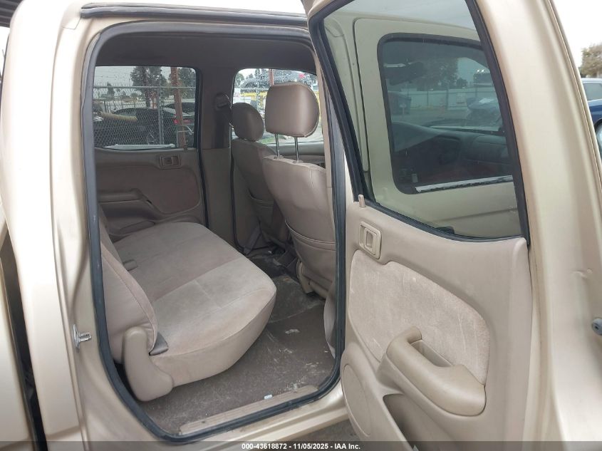 2002 Toyota Tacoma Base V6 VIN: 5TEHN72N12Z891893 Lot: 43618872