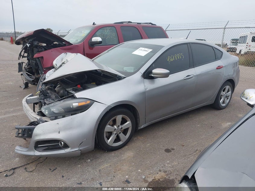 Vin: 1c3cdfbb8gd717658, lot: 44113993, dodge dart sxt 20162
