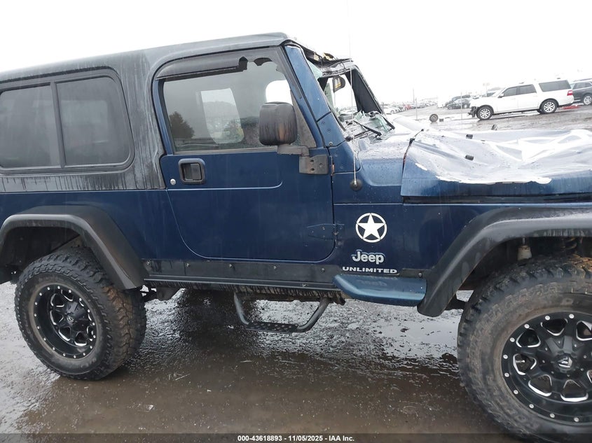 2005 Jeep Wrangler Unlimited VIN: 1J4FA44S45P300241 Lot: 43618893