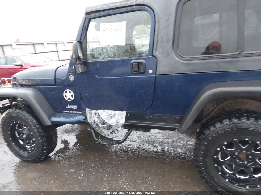 2005 Jeep Wrangler Unlimited VIN: 1J4FA44S45P300241 Lot: 43618893