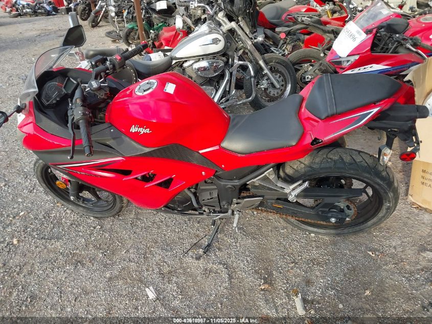 2016 Kawasaki Ex300 A VIN: JKAEX8A19GDA29732 Lot: 43618967