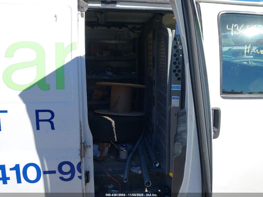 2017 GMC Savana 2500 Work Van VIN: 1GTW7AFFXH1137203 Lot: 43618984