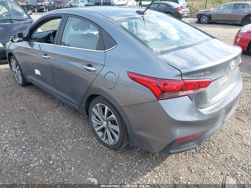 2018 HYUNDAI ACCENT LIMITED - 3KPC34A33JE018182