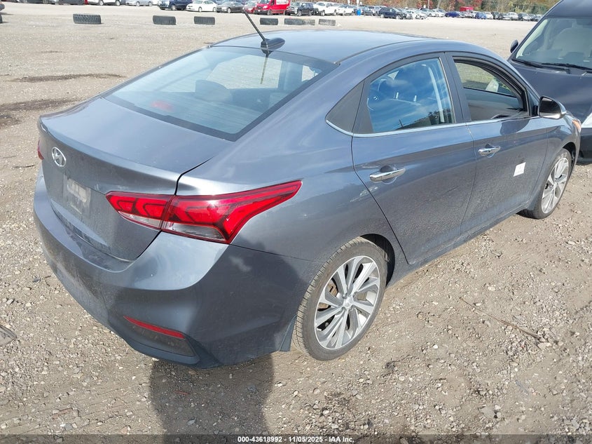 2018 HYUNDAI ACCENT LIMITED - 3KPC34A33JE018182