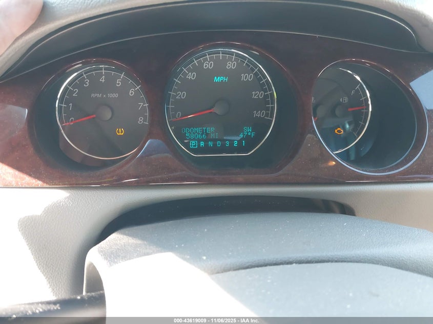 2006 Buick Lucerne Cxl VIN: 1G4HD57276U190324 Lot: 43619009