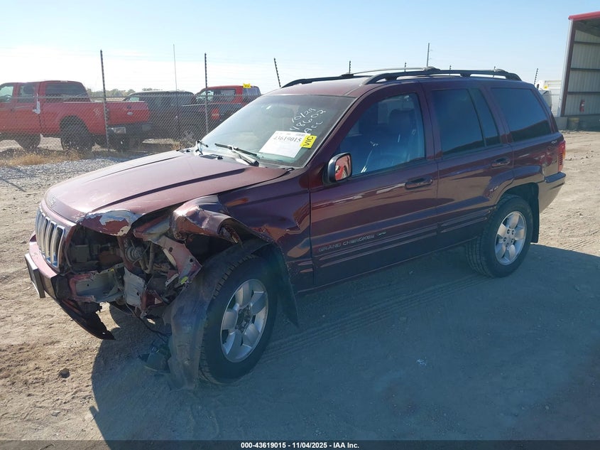 1J4GW58N01C665890 2001 JEEP GRAND CHEROKEE photo no. 2