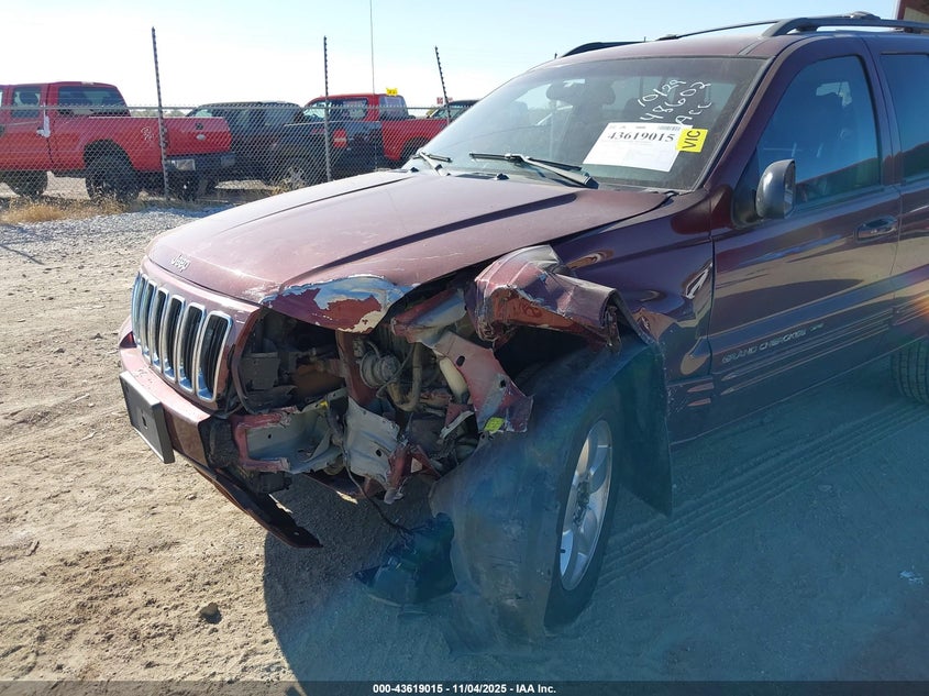 2001 Jeep Grand Cherokee Limited VIN: 1J4GW58N01C665890 Lot: 43619015