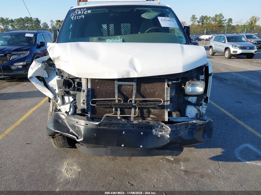 2016 CHEVROLET EXPRESS 2500 WORK VAN - 1GCWGAFF7G1119109