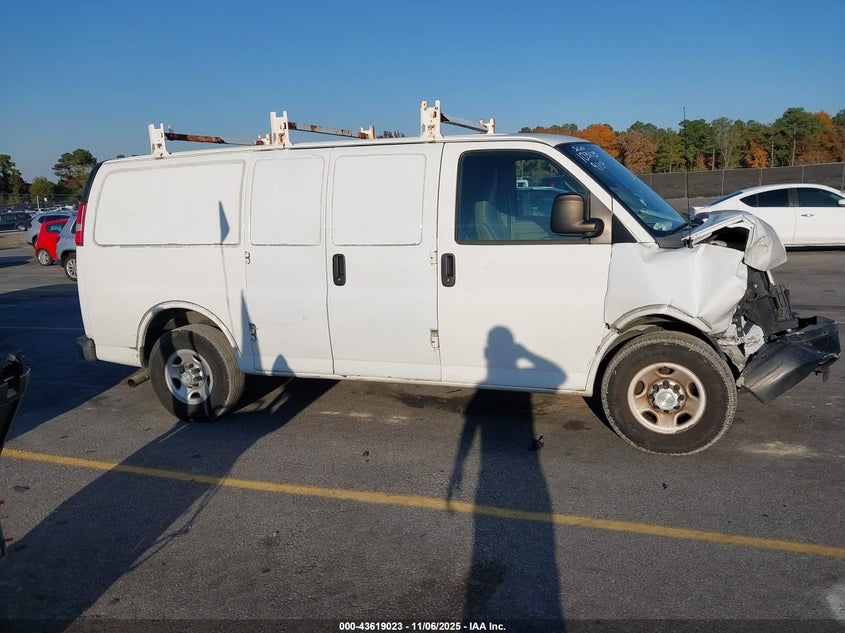2016 CHEVROLET EXPRESS 2500 WORK VAN - 1GCWGAFF7G1119109